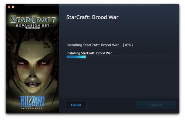 Instalación de Starcraft en una Mac