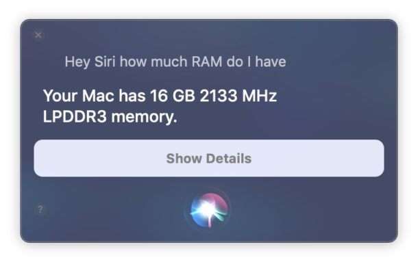 Usando Hey Siri en Mac