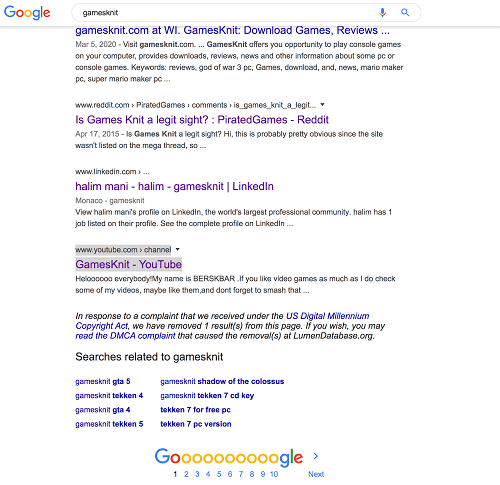 ¿es seguro gamesknit - google