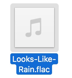 Archivo de audio flac