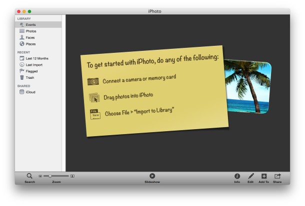 iPhoto se lanzó con éxito en Mac OS X