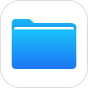 Icono de la aplicación Archivos en iPhone y iPad