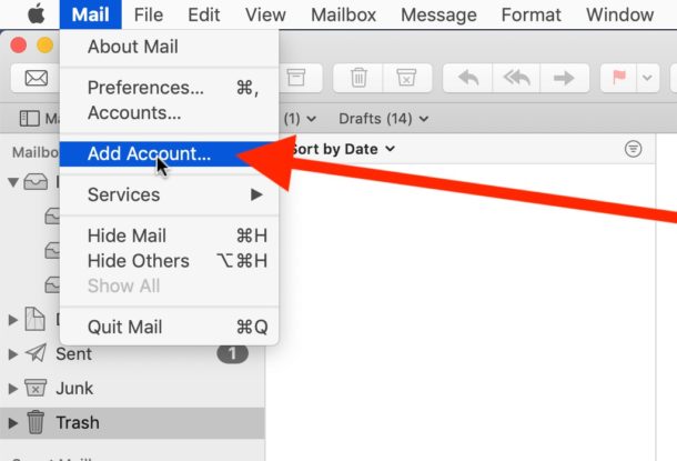 Cómo agregar el correo electrónico de Outlook a Mac