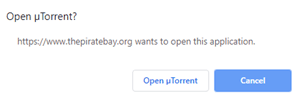 utorrent abierto
