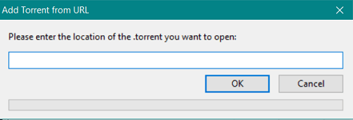 agregar torrent desde url