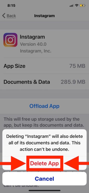 Cómo borrar la caché de Instagram en iPhone