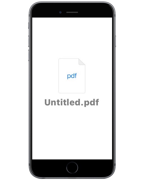 Cómo convertir una foto a PDF en iOS