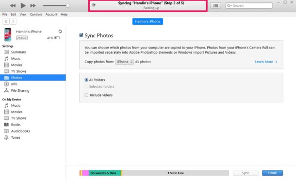 Cómo transferir fotos desde PC a iPhone y iPad