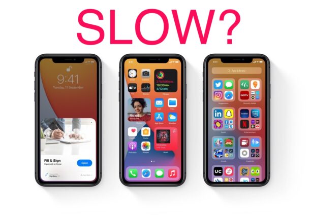 ¿iOS 14 se siente lento?  Este es el por qué