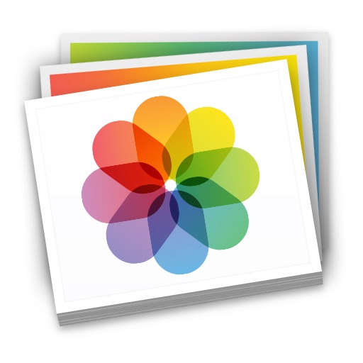 El archivo del paquete de la biblioteca de fotos en Mac OS X