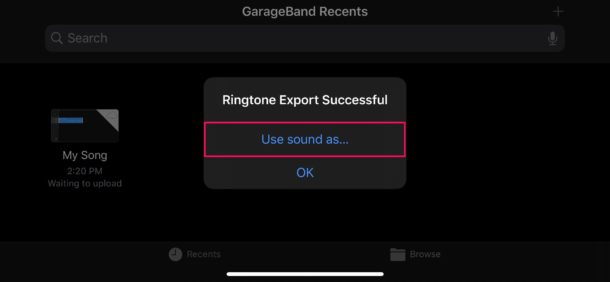 Cómo configurar cualquier canción como tono de llamada en iPhone con Garageband