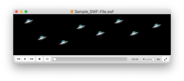 Reproducción de archivos SWF en Mac