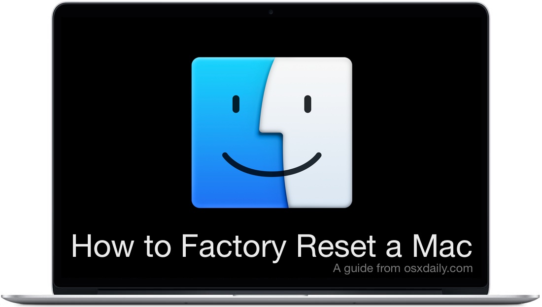 Cómo restablecer de fábrica Mac a la configuración original
