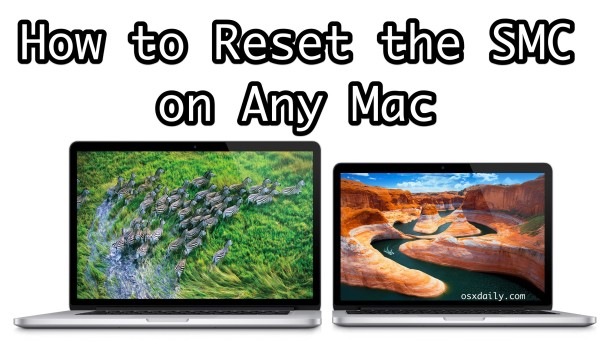 Cómo restablecer SMC en una Mac