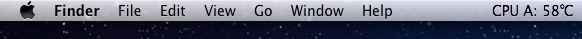 Monitor de temperatura de Mac