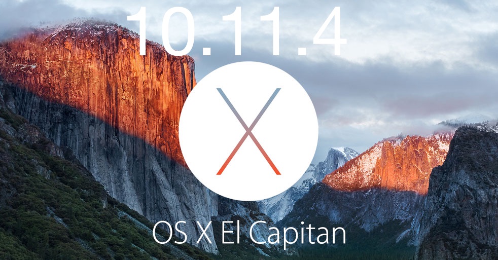 Actualización de OS X 10.11.4
