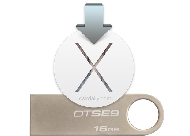 Crear una unidad de instalación de arranque de OS X Yosemite