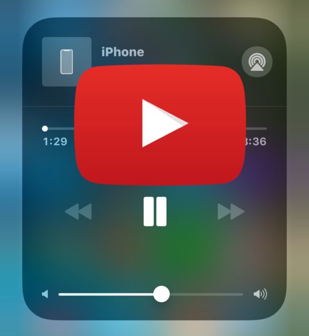 Cómo reproducir videos de YouTube en segundo plano en iPhone o iPad