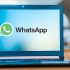 Whatsapp On Blue Laptop 700px