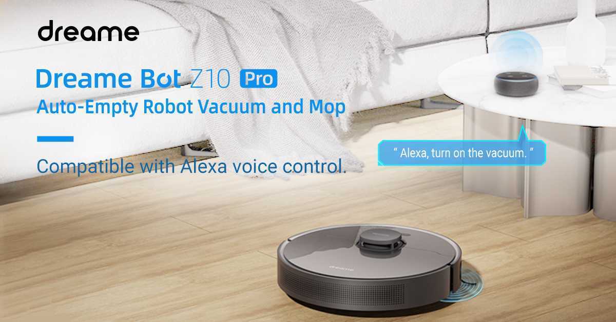 Dreame Bot Z10 Pro es compatible con Amazon Alexa