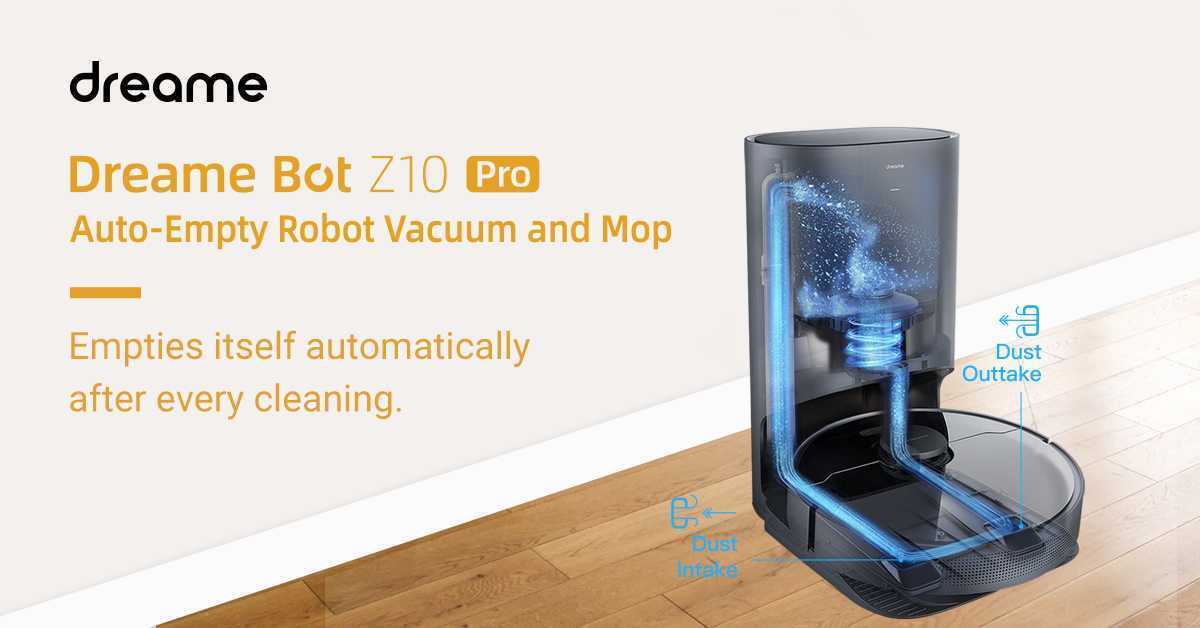 Base de limpieza automática Dreame Bot Z10 Pro