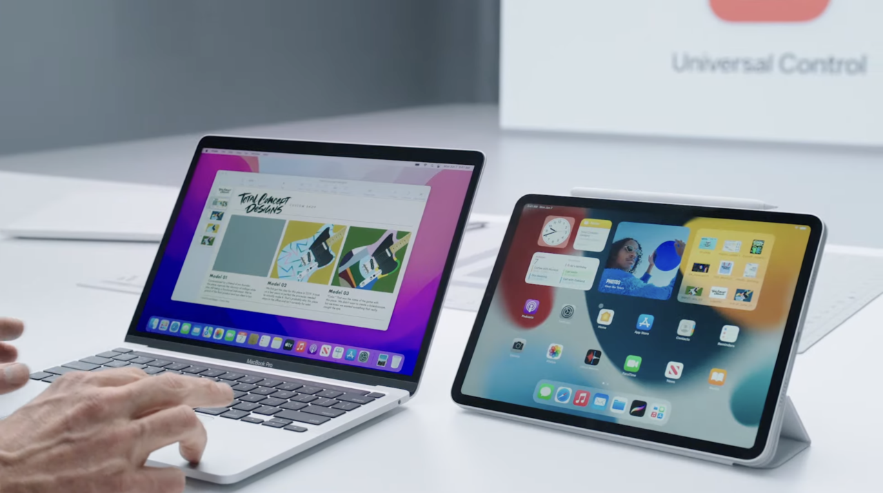 Dispositivos de control universal en MacOS y iPadOS